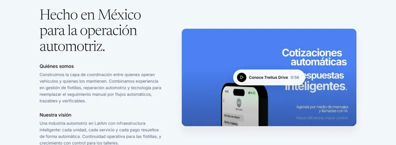 Section: made in Mexico for automotive operations